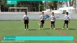 آموزش فوتبال به کودکان  یادگیری فوتبال مهارت های تکنیکی حرکتی 02128423118