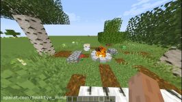 آموزش ساخت آتش اردوگاه در  Minecraft