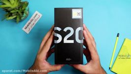 جعبه گشایی گوشی Samsung Galaxy S20 Plus  موبایل آبی