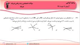 حل تست دوازدهم فصل 4 رشته ریاضی فصل 3 رشته تجربی