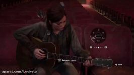 گیتار زدن زیبا متالیکا ellie در the last of us part ll ps4