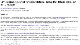 dssminer.com Cryptocurrency Market News Institutional demand for Bitcoin expl