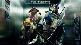 اهنگ خوندن لاک پشت های نینجا در فیلم TMNT 2014