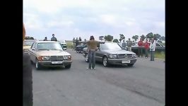 Mercedes W123 280 vs W126 560 SEC