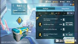 ترجمه ماموریت های هفته پنجم سیزن 13 پابجی موبایل  PUBG MOBILE