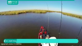 بهترین روش ماهیگیری در رودخانه  آموزش ماهیگیری  ماهیگیری تور 02128423118