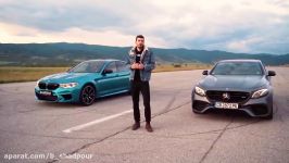 BMW M5 Competition در مقابل Mercedes E63 AMG