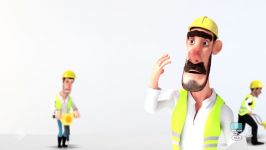 قالب لوگوموشن Construction Logo Reveal ساخت آنلاین اتوماتیک