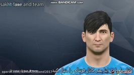 ادیت فیس سردار آزمون در pes 2017 درخواستی