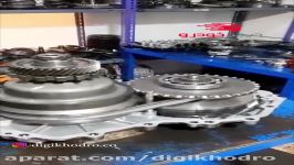 تست باد گیربکس اتوماتیک CVT در هنگام مونتاژ گیربکس