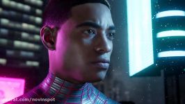 تریلر معرفی بازی Spider Man Miles Morales برای PS5