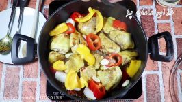 آموزش آشپزی خورشت مرغ زعفرانی به سبک رستوران