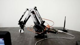 بازوی ربات 4 درجه آزادی four Dof robot arm