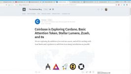 dssminer.com COINBASE ADDING NEW COINS Cardano Basic Attention Token Stella