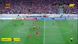 درگیری شدید بازیکنان پرسپولیس النصر