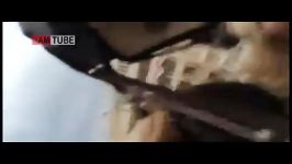 اصابت موشک هنگام مصاحبه سرکرده تکفیری های النصره