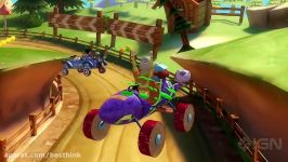 تریلر بازی nickelodeon kart racers 2