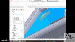 مدل سازی gusset در محیط drawing نرم افزار سالیدورک Solidworks