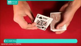 آموزش شعبده بازی  شعبده بازی جالب  تردستی کارت بهترین ترفند کارت