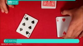 آموزش شعبده بازی  تردستی کارت  شعبده بازی حرفه ای ترفند کارت ریاضی