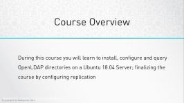 INE  Ubuntu Server 18.04 Installing and Managing openLDAP Directories