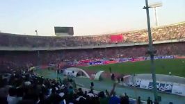 گل فرهاد مجیدی به پرسپولیس انفجار نیمه آبی ورزشگاه