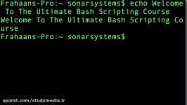 Udemy Bash Scripting Linux and Shell Programming Complete Guide