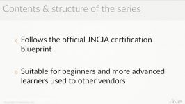 INE  JunOS Prep Series Part1 Network Foundations Review