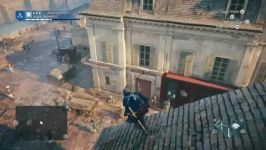 سیستم پارکور بازی AC UNITY ضبط شده بر روی ps4 خودم 