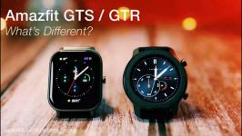 مقایسه ساعت های هوشمند Amazfit GTS vs GTR زیرنویس فارسی