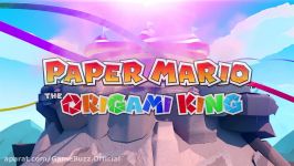 ویدیوی جدیدی بازی Paper Mario The Origami King منتشر شد  گیمباز