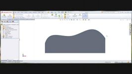 آموزش دستور Solidworks Trim in surface design