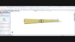 آموزش دستور Tapering نرم افزار solidworks