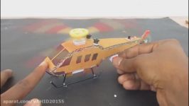 آموزش ساخت اسباب بازی هلیکوپتر پرنده کنترلی آرمیچر
