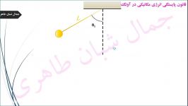 نکته کنکوری آونگ براساس قانون پایستگی انرژی مکانیکی