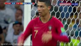 خلاصه بازی اسپانیا 3  پرتغال 3 جام جهانی 2018  هت‌تریک رونالدو