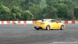 مسابقات دریف جنسیس کوپه در جیمخانا Gymkhana Drift 