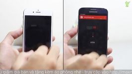 Samsung Galaxy S6 vs iPhone 6  Apps SpeedTest