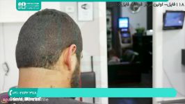 آموزش آرایشگری مردانه  پیرایش مردانه  اصلاح مو اصلاح موهای پشت سر
