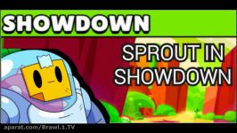 گیم پلی بازی sprout در brawl stars showdown براول استارز