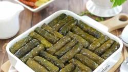 ♤ طرز تهیه دلمه برگ مو ؛ ساده خوشمزه ♤