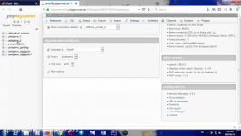 آموزش کار phpMyAdmin در cpanel