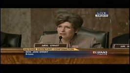 Joni Ernst Asks Ashton Carter About Cyber Security