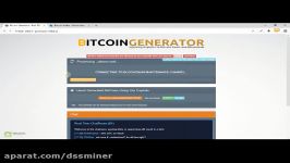 dssminer.com Bitcoin Generator MOBILEPC MINER BTC + payment proof 10 Btc