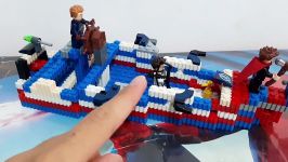 سازه ابوالفضل برای اولین مسابقه کانال های Lego studio Abtin سامی لگو