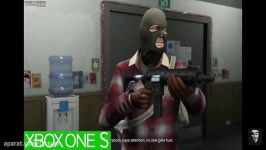 مقایسه گرافیک XBOX ONE XوXBOX ONE SوXBOX ONEبا بازیGTA V