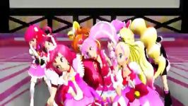 precure leaders  one two three mmd