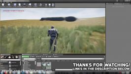 آموزش ساخت Landscape متریال دهی به آن در Unreal Engine 4