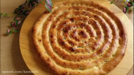 تهیه نان خمیرمایه خانگی همراه بیکینگ پودر  