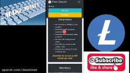 dssminer.com New Litecoin faucet website without invesment Earn bits get litosh